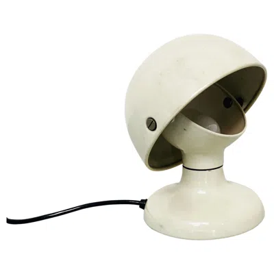 Pre-owned Flos Italian Mid-century White Metal Jucker Table Lamp By Tobia Scarpa For , 1963