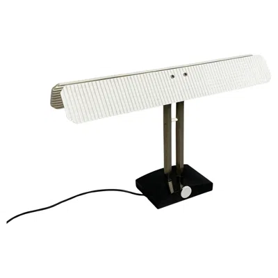 Pre-owned Flos Italian Modern Table Lamp Capalonga By Tobia Scarpa For , 1980s In Transparent