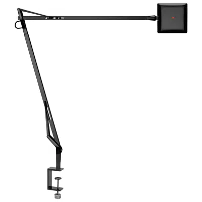 Pre-owned Flos Kelvin Edge Clamp Lamp In Black By Antonio Citterio