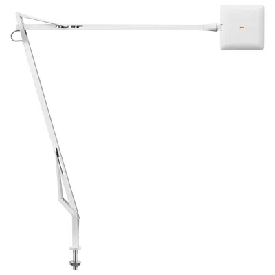 Pre-owned Flos Kelvin Edge Desk Support Table Lamp In White By Antonio Citterio