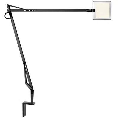 Pre-owned Flos Kelvin Edge Led Tension Table Lamp In Black By Antonio Citterio