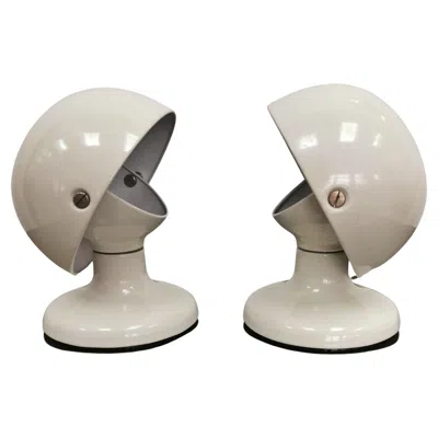 Pre-owned Flos Lampade Abat Jour Junker Afra Tobia Scarpa Per  1970s In Transparent