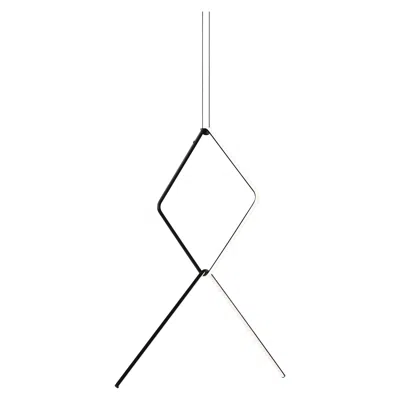 Pre-owned Flos Large Square & Broken Line Arrangements Light By Michael Anastassiades In Transparent