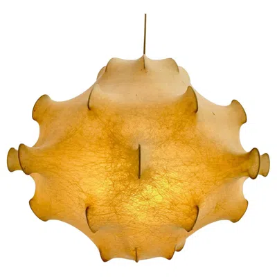Pre-owned Flos Large Taraxacum - 1960 Version - By Achille & Pier Giacomo Castiglioni Fo In Orange