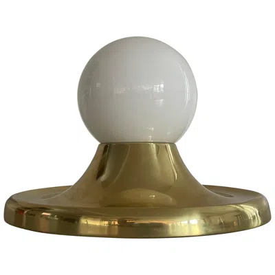 Pre-owned Flos Light Ball' Ceiling Lamp By A. Castiglioni & P. Giacomo For , 1960s, Italy In Brown