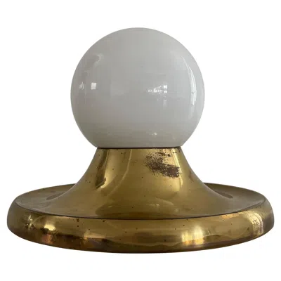Pre-owned Flos 'light Ball' Ceiling Lamp By A. Castiglioni & P. Giacomo For , 1960s, Italy In Brown