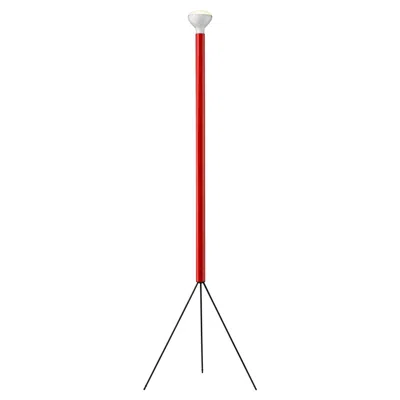 Pre-owned Flos Luminator Floor Lamp In Red With Iron And Metal Frame