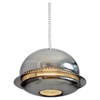 Pre-owned Flos Nictea Pendant By Afra & Tobia Scarpa For , Italy, 1960s In Transparent