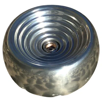 Pre-owned Flos Sconce / Ceilling Light Metal Crome Brass, 1970, Italy In Transparent