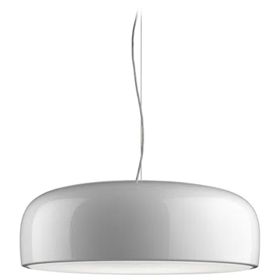 Pre-owned Flos Smithfield S Halogen Pendant Light In White By Jasper Morrison