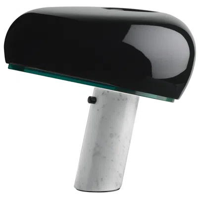 Pre-owned Flos Snoopy Table Lamp In Black By Achille & Pier Giacomo Castiglioni