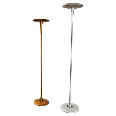 Pre-owned Flos Two Helice Model Lamps By Marc Newson For  In Brown