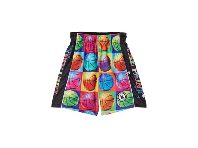 Flow Society Boys Basketball Pop Art Shorts (little Kid/big Kid) Boy's Shorts : Xl (big Kid), Polyester In Multi