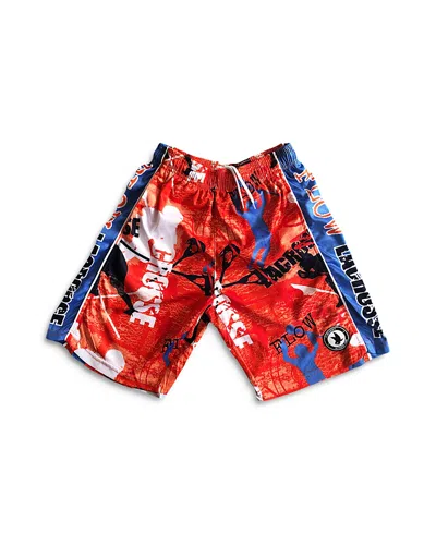 Flow Society Boys' Lacrosse Attack Shorts - Little Kid, Big Kid In Orange