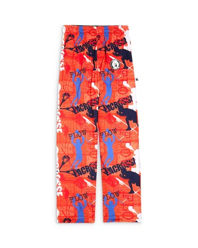 Flow Society Boys' Lacrosse Lounge Pants - Little Kid, Big Kid In Orange