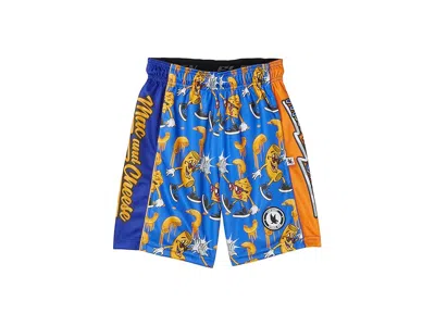 Flow Society Boys Mac 'n Cheese Attack Shorts (little Kid/big Kid) Boy's Shorts Blue : Md (big Kid), Polyester