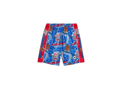 Flow Society Milk Cookies Shorts (little Kid/big Kid) Boy's Shorts Blue: Sm (big Kid) 7