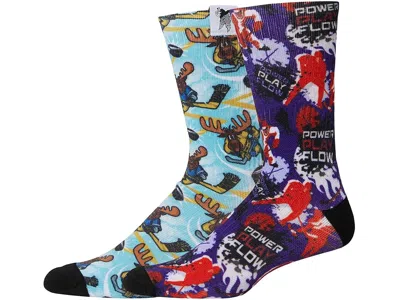 Flow Society Power Play Face Off Moose 2 Pack (big Kid) Kids Shoes Multicolor: One Size (6-12 Big Kid)