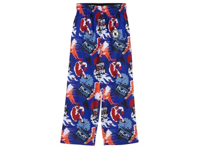 Flow Society Youth Power Play Lounge Pants (little Kid/big Kid) Kid's Clothing Blue : Xs (5-6 Little Kid), Polyes