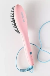 Flower Beauty Ceramic Straightening Brush In Pink