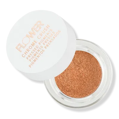 Flower Beauty Chrome Crush Pressed Pigments - Copper In Brown