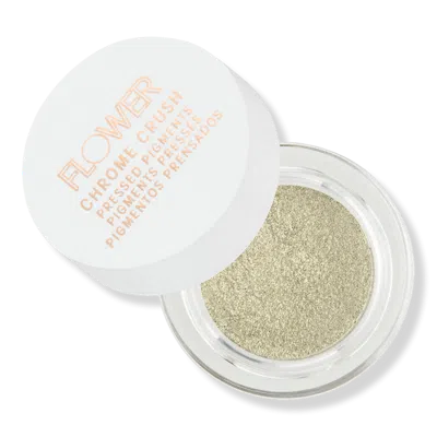 Flower Beauty Chrome Crush Pressed Pigments - Jade In Green