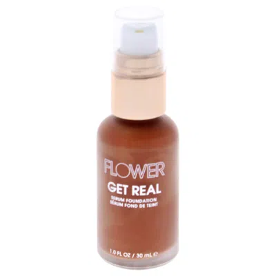 Flower Beauty Ladies Get Real Serum Foundation 1 oz D4 Cocoa Makeup 840797138285