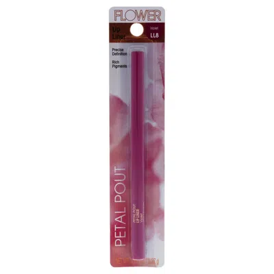 Flower Beauty Ladies Petal Pout Lip Liner 0.01 oz Ll8 Violet Makeup 840797111646 In Purple