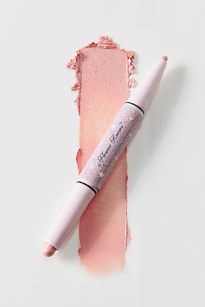 Flower Knows Shell's Jewel Dual-ended Highlighting Stick In Peachy Pink At Urban Outfitters In Multi