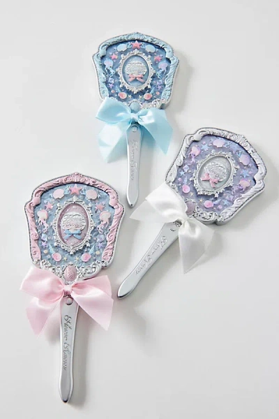 Flower Knows Shell's Jewel Handheld Mirror In Pink Seashell At Urban Outfitters In Multi