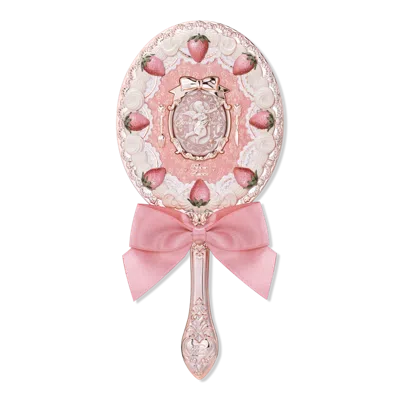 Flower Knows Strawberry Cupid Collection Hand Mirror - Milky Pink