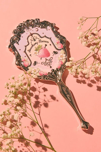 Flower Knows Strawberry Rococo Handheld Mirror In Lavender At Urban Outfitters In Multi