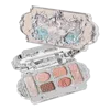 Flower Knows Swan Ballet Series Six-color Makeup Palette - 01 White Swan In Multi