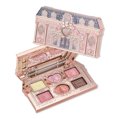 Flower Knows The Sweetie Bear Collection 6-color Makeup Palette - 02 Strawberry Milk In Multi