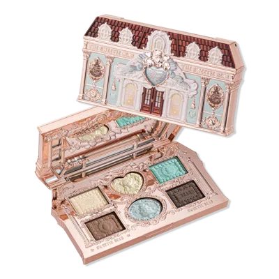 Flower Knows The Sweetie Bear Collection 6-color Makeup Palette - 03 Mint Chocolate In Multi