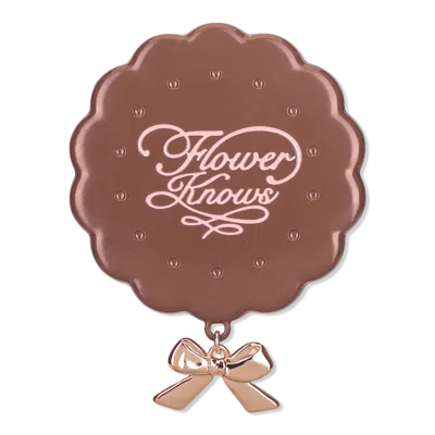 Flower Knows The Sweetie Bear Collection Biscuit Hair Clip - Cocoa In Brown