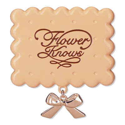 Flower Knows The Sweetie Bear Collection Biscuit Hair Clip - Cookie In Brown