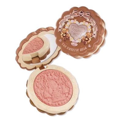 Flower Knows The Sweetie Bear Collection Silk Satin Blush - 02 Garden Picnic In Pink