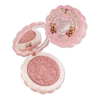 Flower Knows The Sweetie Bear Collection Silk Satin Blush - 03 Rose Chanson In Pink