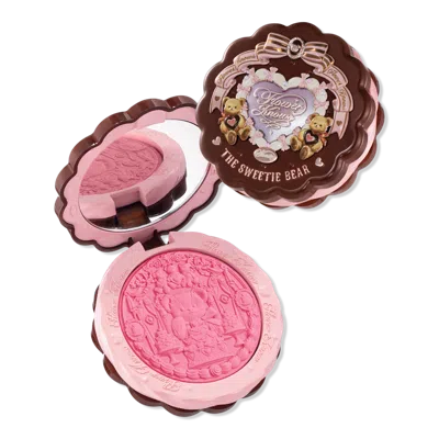 Flower Knows The Sweetie Bear Collection Silk Satin Blush - 04 Berry Parfait In Pink