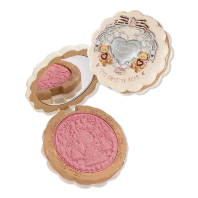 Flower Knows The Sweetie Bear Collection Silk Satin Blush - S01 Shimmer Souffle In Pink