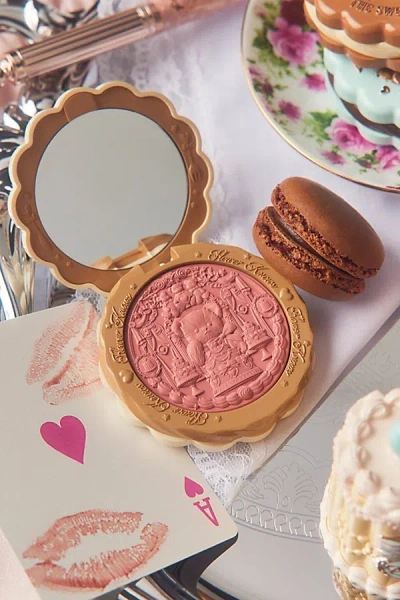 Flower Knows The Sweetie Bear Series Silk Satin Blush At Urban Outfitters In Pink