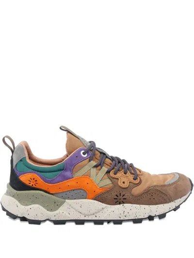 Flower Montain Yamano 3 Low-top Sneakers In Brown