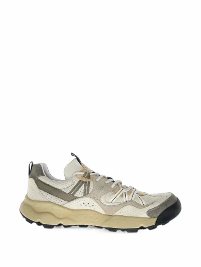 Flower Mountain Back Country Uni 2 Panelled Vibram-sole Sneakers In Neutral