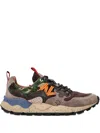 Flower Mountain Camouflage-print Panelled Sneakers In Multi