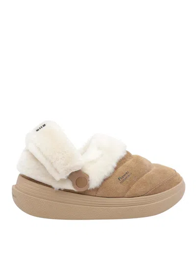 Flower Mountain Chinelas - Beis In Neutral