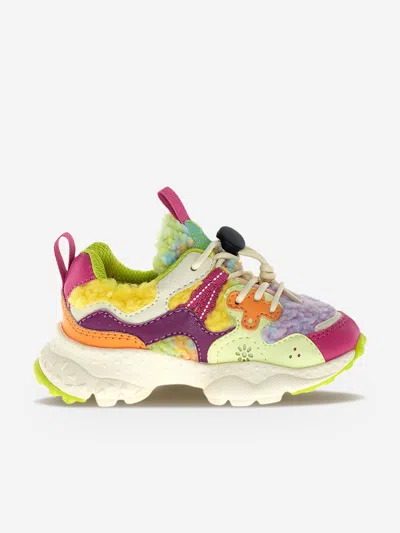 Flower Mountain Kids'  Girls Yamano 3 Trainers In Multi