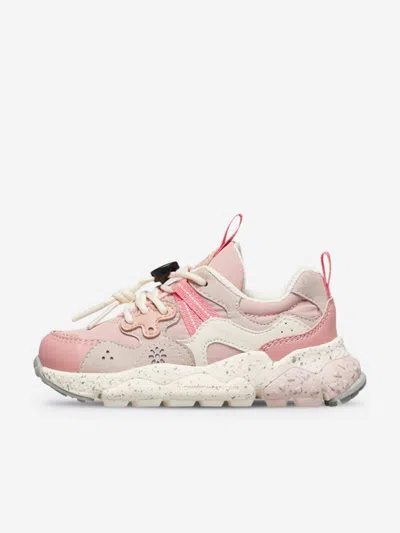 Flower Mountain Kids'  Girls Yamano 3 Trainers In Pink