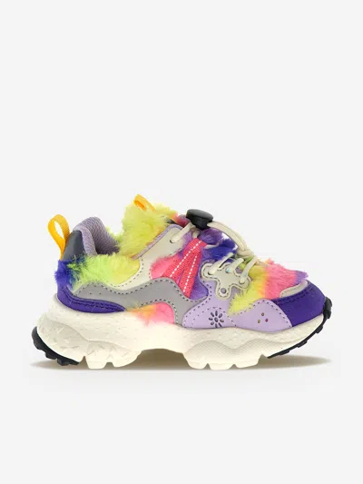 Flower Mountain Kids'  Girls Yamano 3 Trainers In Multi