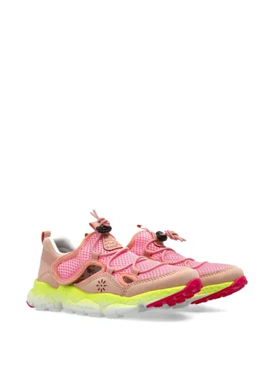 Flower Mountain Haruki Cut-out Sneakers In Pink